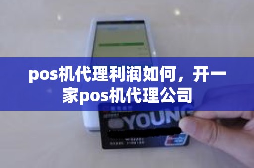 pos机代理利润如何，开一家pos机代理公司
