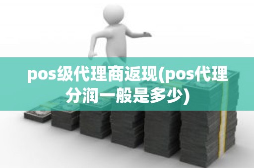 pos级代理商返现(pos代理分润一般是多少)