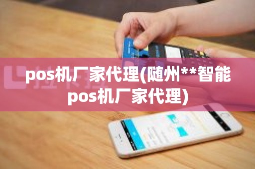 pos机厂家代理(随州**智能pos机厂家代理)