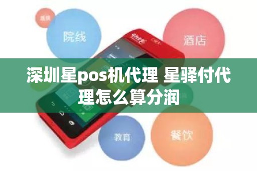 深圳星pos机代理 星驿付代理怎么算分润