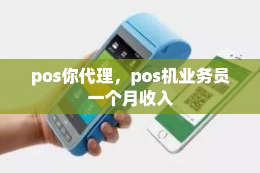 pos你代理，pos机业务员一个月收入