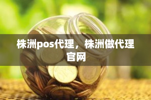 株洲pos代理，株洲做代理官网