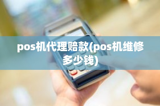 pos机代理赔款(pos机维修多少钱)