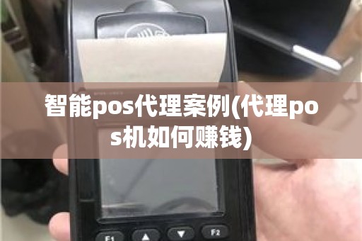 智能pos代理案例(代理pos机如何赚钱)