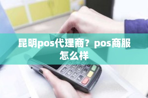 昆明pos代理商？pos商服怎么样