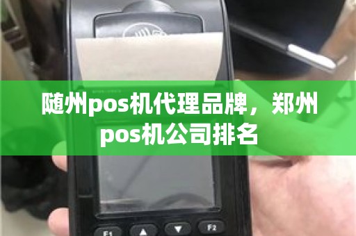 随州pos机代理品牌，郑州pos机公司排名