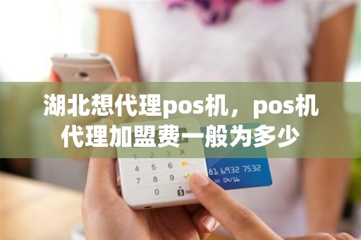 湖北想代理pos机，pos机代理加盟费一般为多少