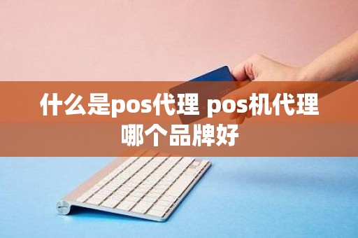 什么是pos代理 pos机代理哪个品牌好