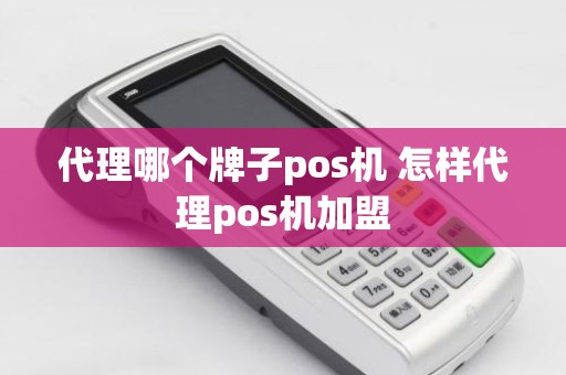 代理哪个牌子pos机 怎样代理pos机加盟