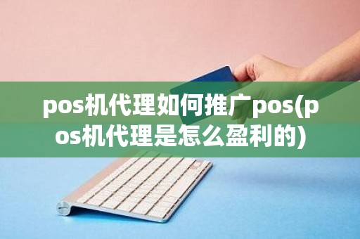 pos机代理如何推广pos(pos机代理是怎么盈利的)