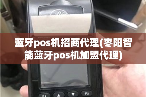 蓝牙pos机招商代理(枣阳智能蓝牙pos机加盟代理)