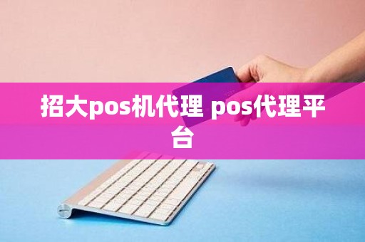 招大pos机代理 pos代理平台