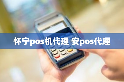 怀宁pos机代理 安pos代理