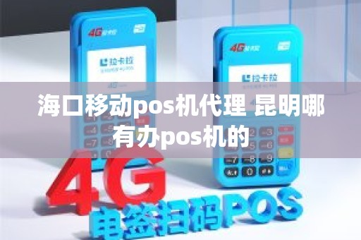 海口移动pos机代理 昆明哪有办pos机的