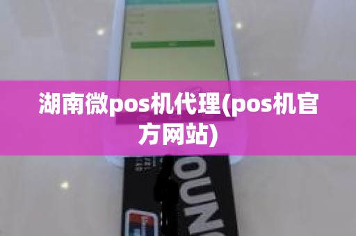 湖南微pos机代理(pos机官方网站)