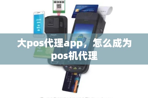 大pos代理app，怎么成为pos机代理