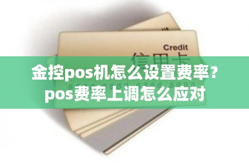 金控pos机怎么设置费率？pos费率上调怎么应对