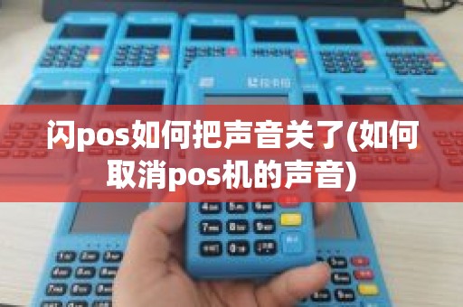 闪pos如何把声音关了(如何取消pos机的声音)