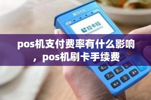 pos机支付费率有什么影响，pos机刷卡手续费