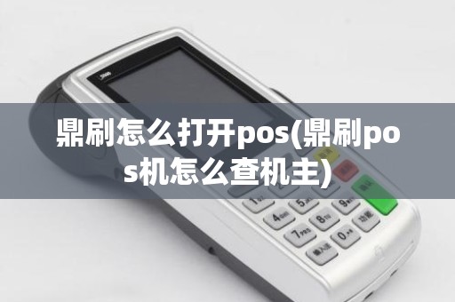 鼎刷怎么打开pos(鼎刷pos机怎么查机主)