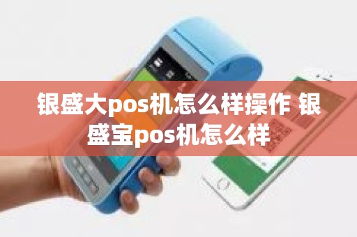 银盛大pos机怎么样操作 银盛宝pos机怎么样