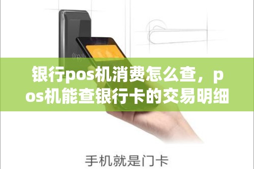 银行pos机消费怎么查，pos机能查银行卡的交易明细吗