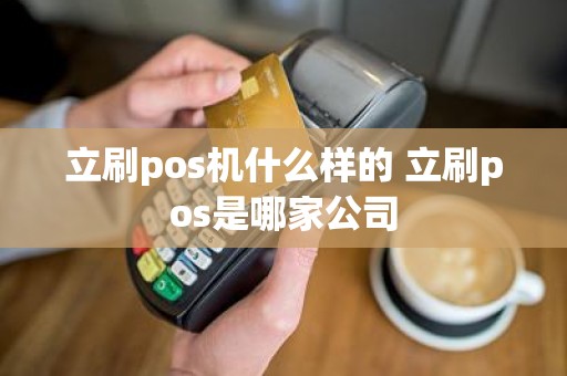 立刷pos机什么样的 立刷pos是哪家公司