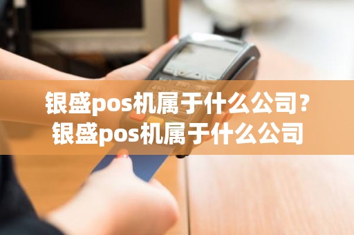 银盛pos机属于什么公司?银盛pos机属于什么公司 银盛pos机属于什么公司?银盛pos机属于什么公司