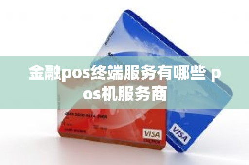 金融pos终端服务有哪些 pos机服务商