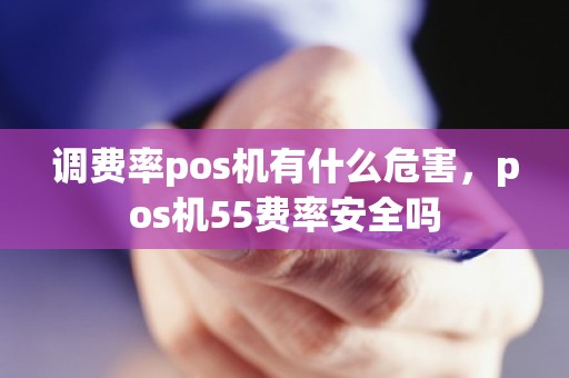 调费率pos机有什么危害，pos机55费率安全吗