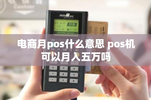 电商月pos什么意思 pos机可以月入五万吗