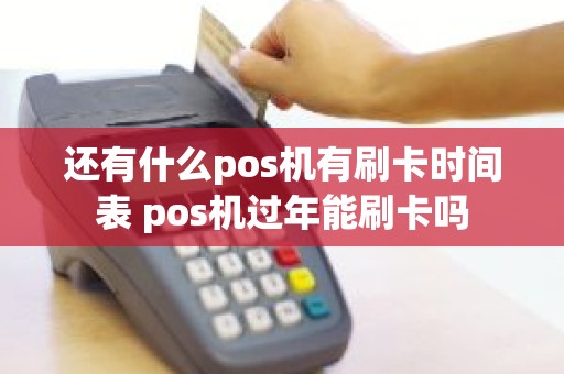 还有什么pos机有刷卡时间表 pos机过年能刷卡吗