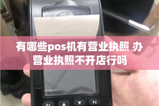 有哪些pos机有营业执照 办营业执照不开店行吗