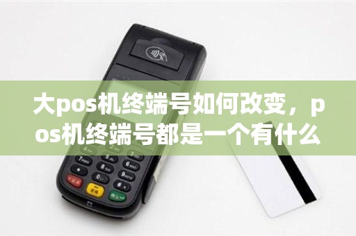大pos机终端号如何改变，pos机终端号都是一个有什么影响