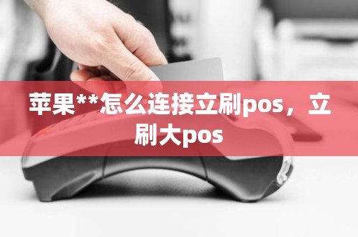 苹果**怎么连接立刷pos，立刷大pos