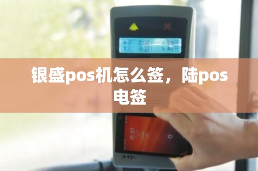 银盛pos机怎么签，陆pos电签