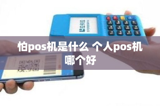 怕pos机是什么 个人pos机哪个好