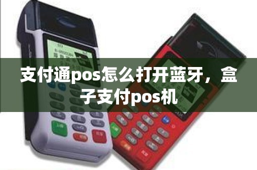 支付通pos怎么打开蓝牙，盒子支付pos机