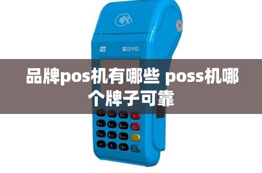 品牌pos机有哪些 poss机哪个牌子可靠
