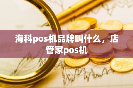 海科pos机品牌叫什么，店管家pos机