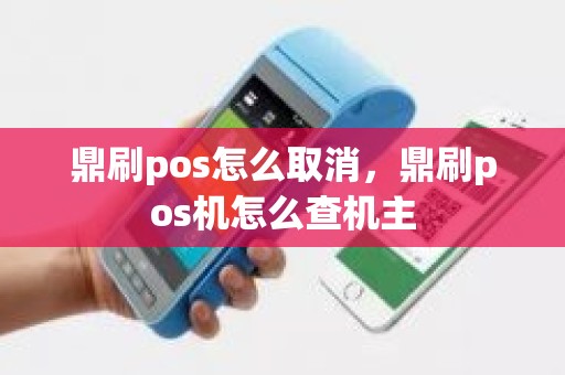 鼎刷pos怎么取消，鼎刷pos机怎么查机主
