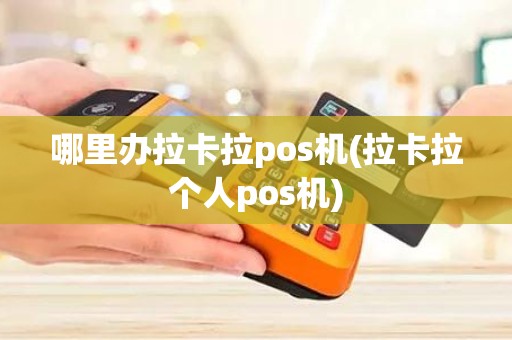 哪里办拉卡拉pos机(拉卡拉个人pos机)