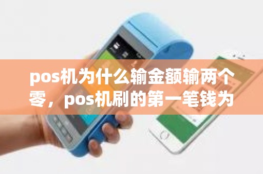 pos机为什么输金额输两个零，pos机刷的第一笔钱为什么会冻结