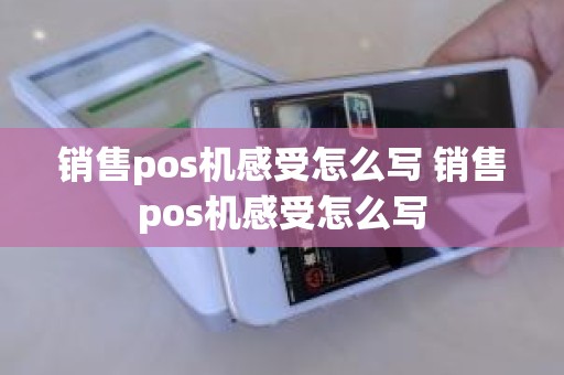销售pos机感受怎么写 销售pos机感受怎么写