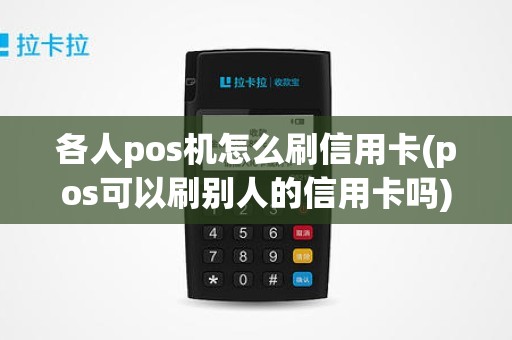 各人pos机怎么刷信用卡(pos可以刷别人的信用卡吗)