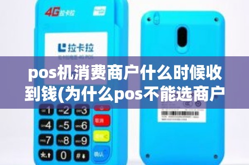 pos机消费商户什么时候收到钱(为什么pos不能选商户了)