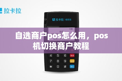 自选商户pos怎么用，pos机切换商户教程