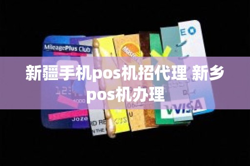 新疆手机pos机招代理 新乡pos机办理