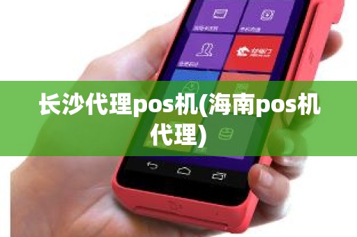 长沙代理pos机(海南pos机代理)