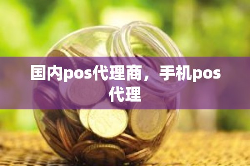 国内pos代理商，手机pos代理